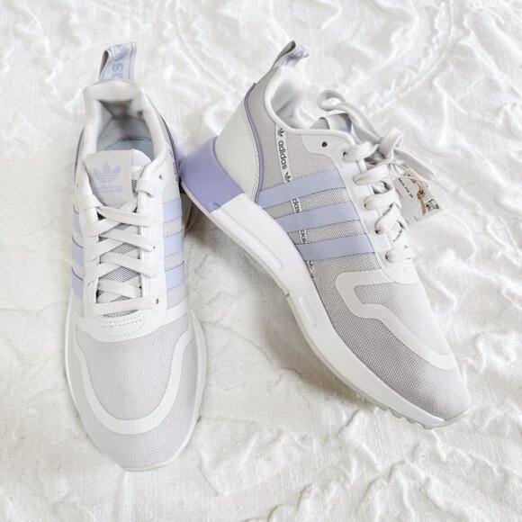 Adidas Multix Women's Shoes Grey One-Dust Purple-Cloud Size 7.5 New - Picture 6 of 9
